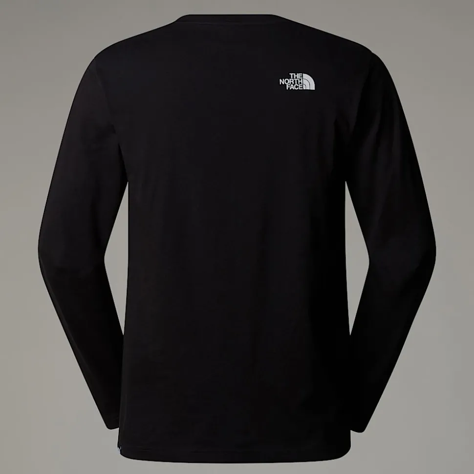 The North Face Męski T-shirt Z Długim Rękawem Simple Dome