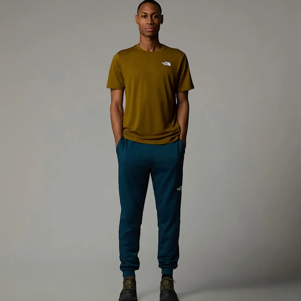 The North Face Męski T-shirt Z Długim Rękawem I Zamkiem O Długości 1/4 24/7