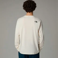 The North Face Męski T-shirt Z Długim Rękawem I Grafiką Varsity