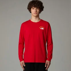 The North Face Męski T-shirt Z Długim Rękawem Anniversary