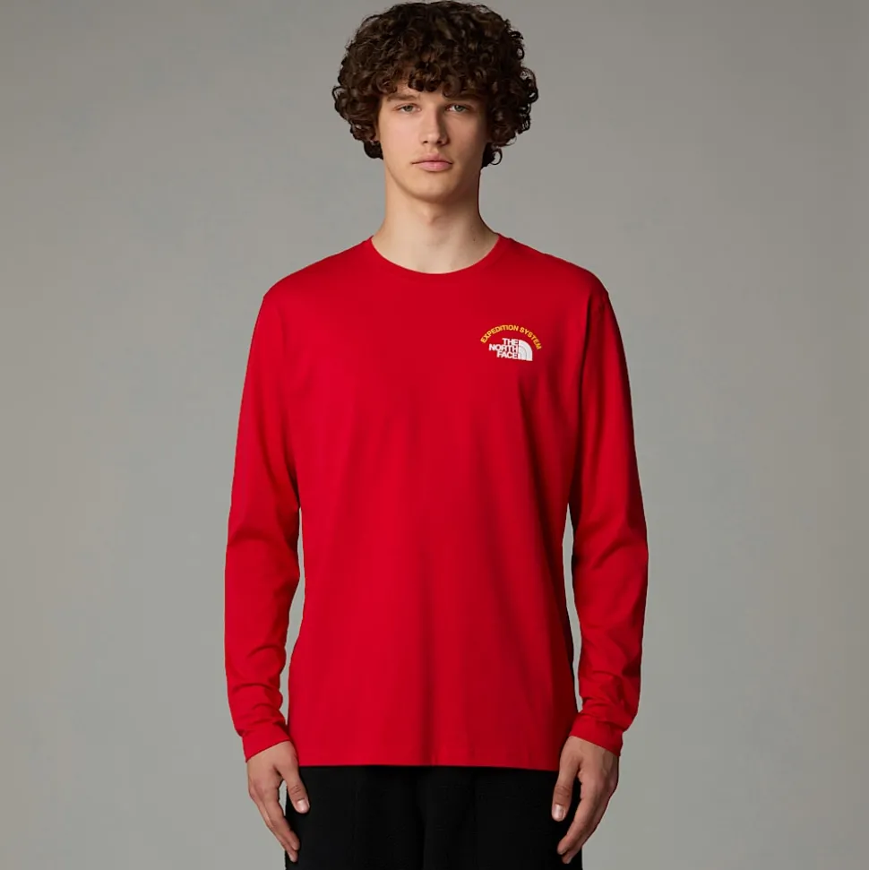 The North Face Męski T-shirt Z Długim Rękawem Anniversary