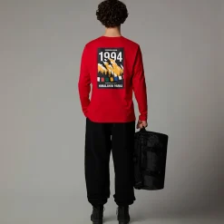 The North Face Męski T-shirt Z Długim Rękawem Anniversary