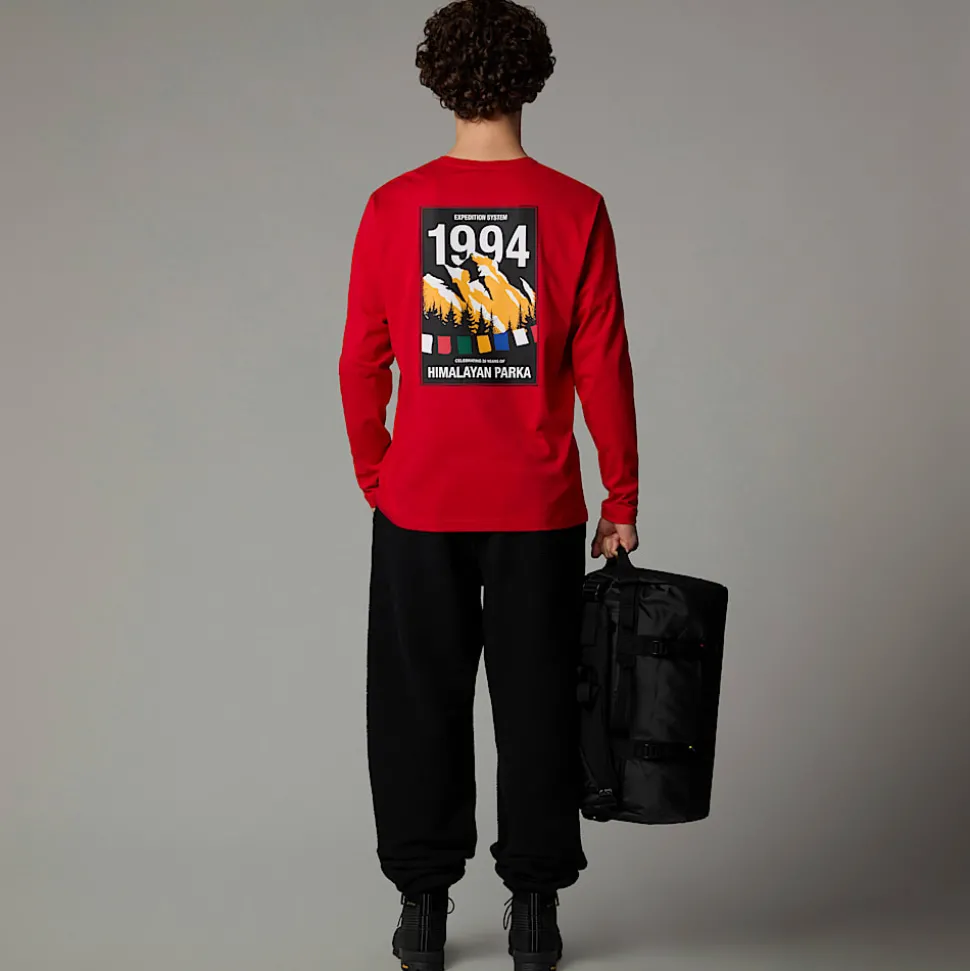 The North Face Męski T-shirt Z Długim Rękawem Anniversary