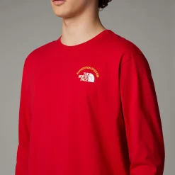 The North Face Męski T-shirt Z Długim Rękawem Anniversary