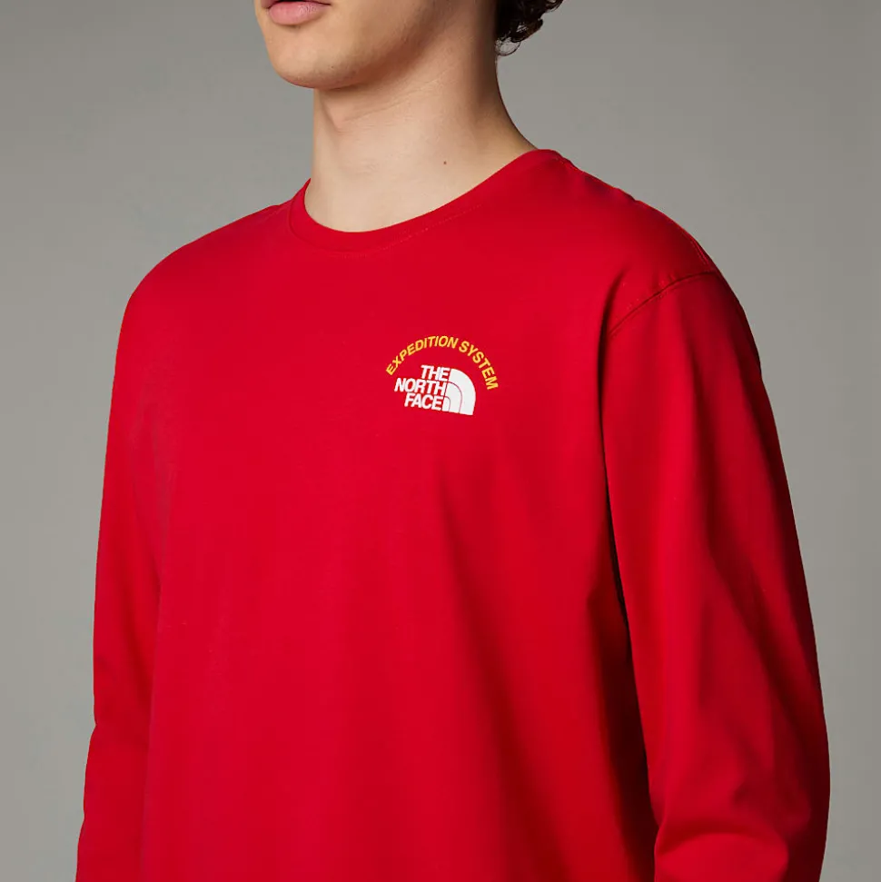 The North Face Męski T-shirt Z Długim Rękawem Anniversary