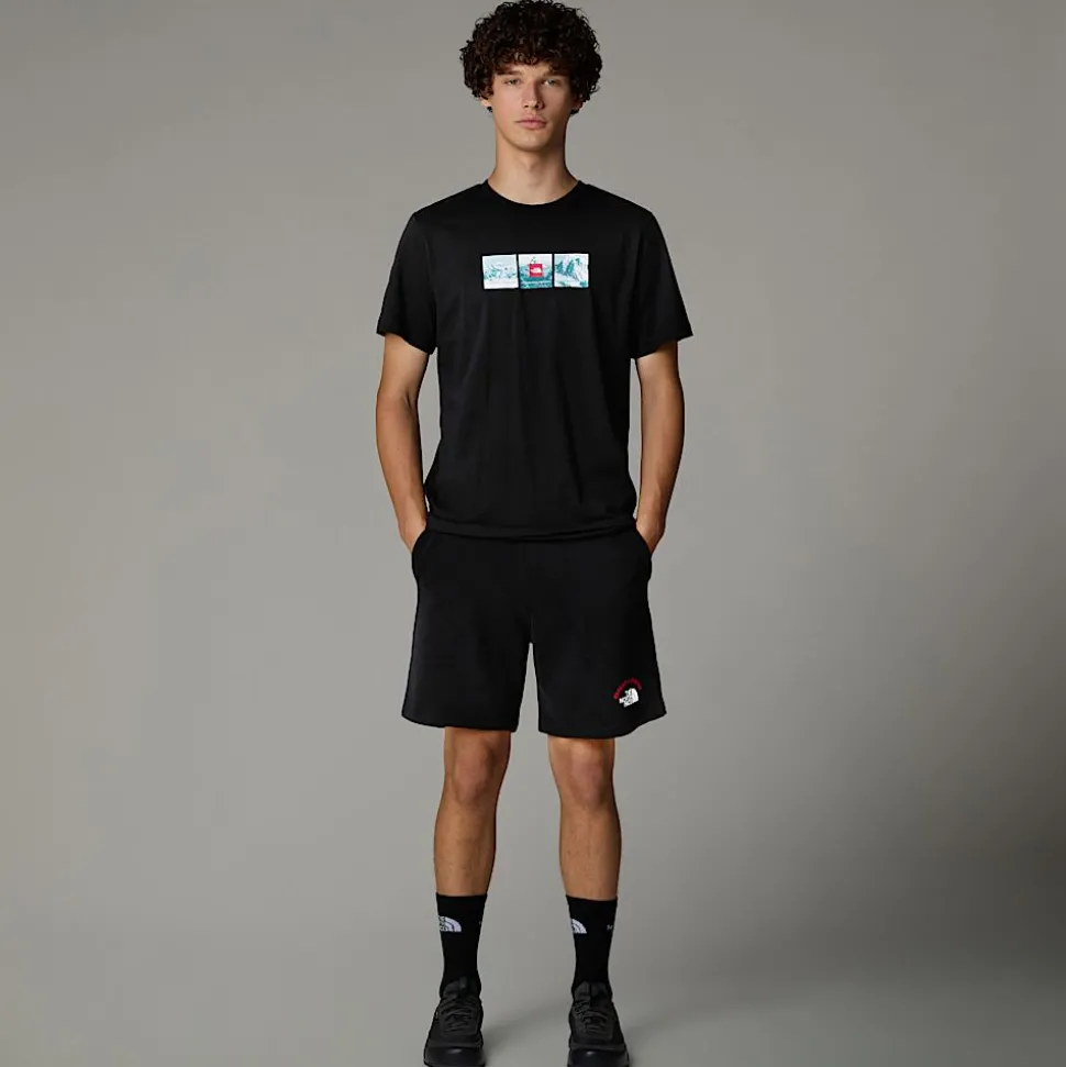 The North Face Męski T-shirt Z Grafiką Expedition System