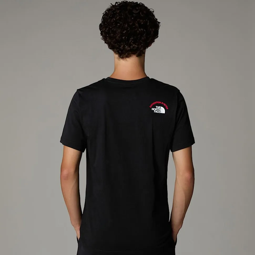 The North Face Męski T-shirt Z Grafiką Expedition System