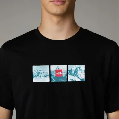 The North Face Męski T-shirt Z Grafiką Expedition System