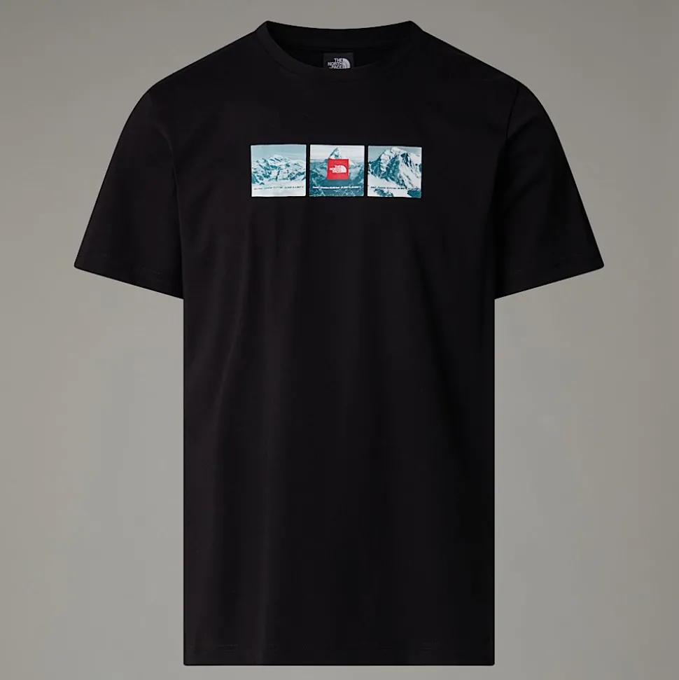 The North Face Męski T-shirt Z Grafiką Expedition System