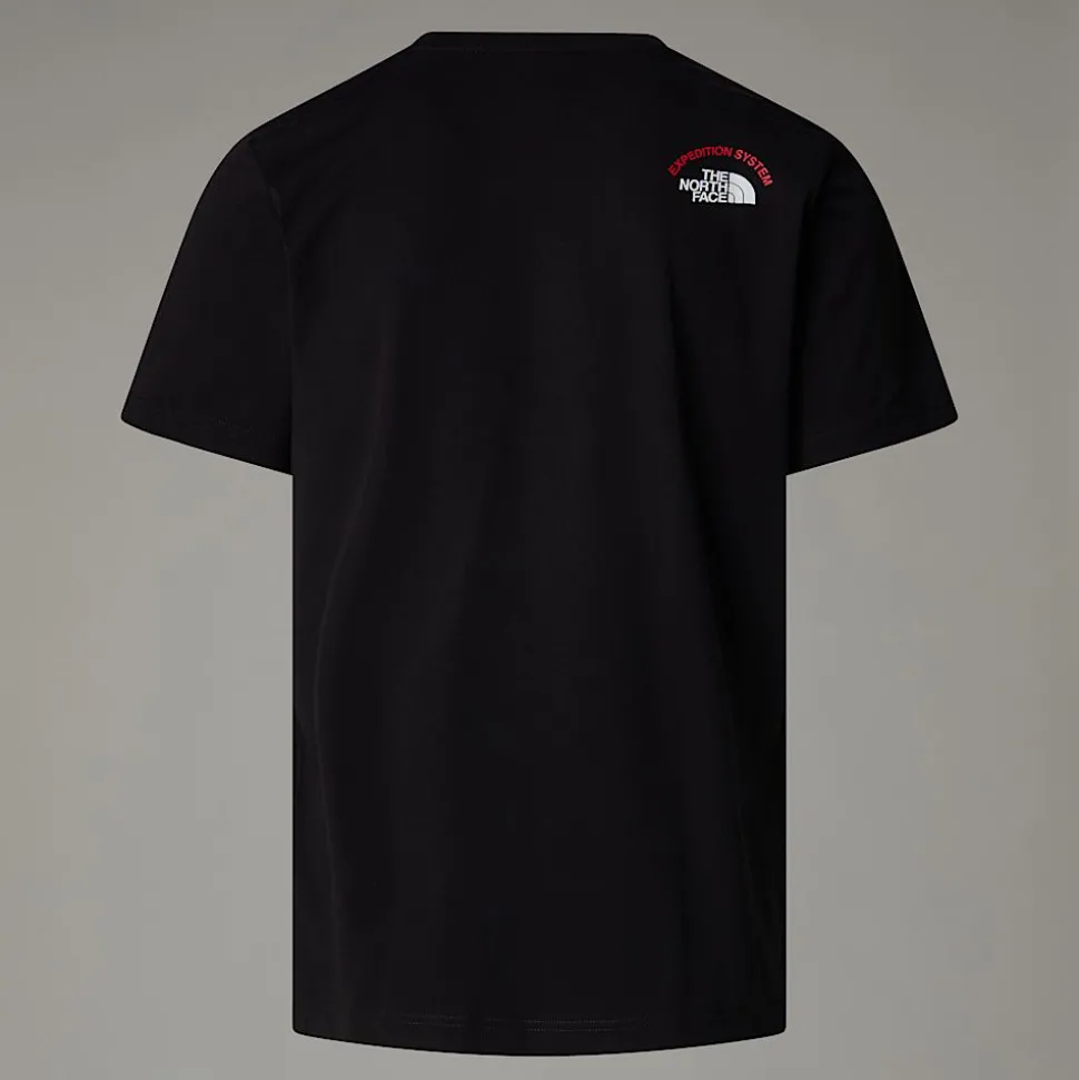 The North Face Męski T-shirt Z Grafiką Expedition System