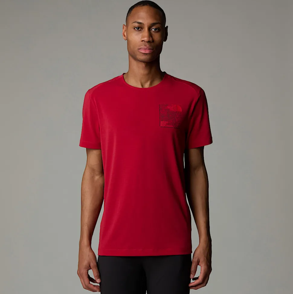 The North Face Męski T-shirt Z Grafiką Lightning