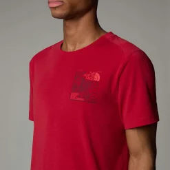 The North Face Męski T-shirt Z Grafiką Lightning
