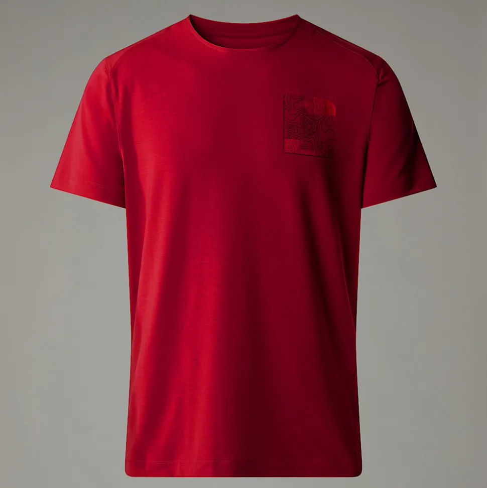 The North Face Męski T-shirt Z Grafiką Lightning
