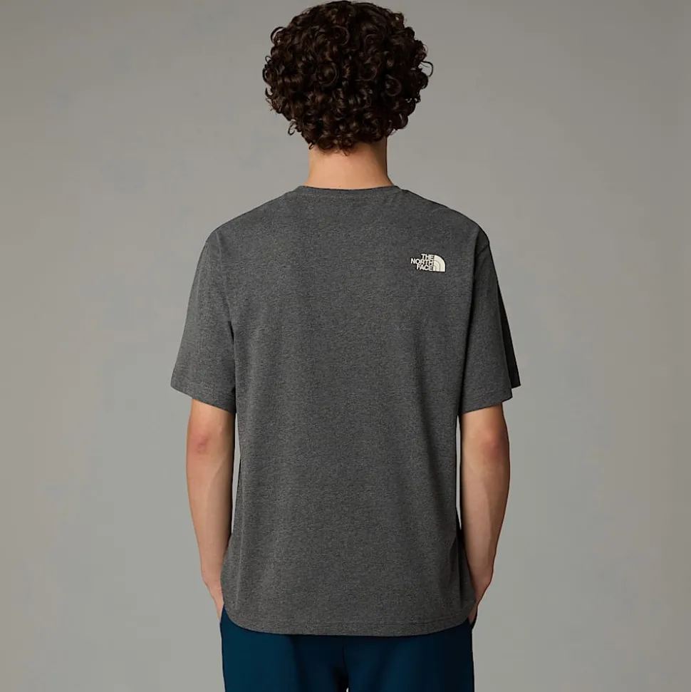 The North Face Męski T-shirt Z Grafiką Varsity