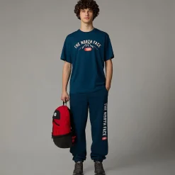 The North Face Męskie Joggersy Z Grafiką Varsity