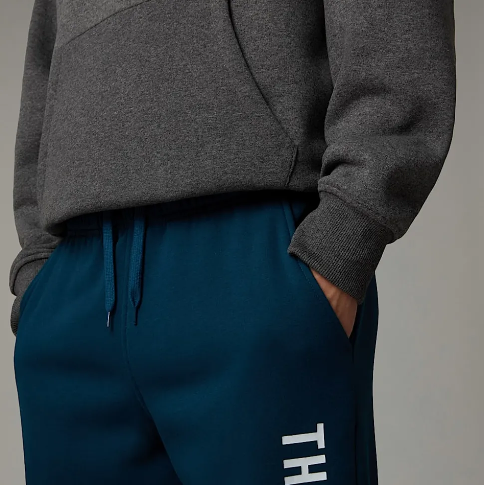 The North Face Męskie Joggersy Z Grafiką Varsity