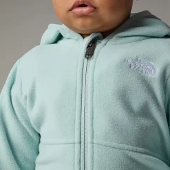 Dzieci The North Face Niemowlęca Bluza Z Kapturem I Zamkiem Na Całej Długości Glacier