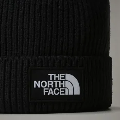 Dzieci The North Face Niemowlęca Czapka Beanie Z Prostokątnym Logo