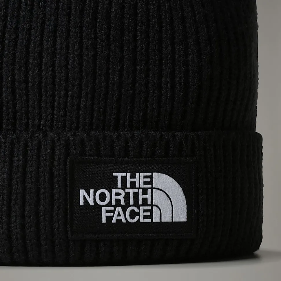 Dzieci The North Face Niemowlęca Czapka Beanie Z Prostokątnym Logo